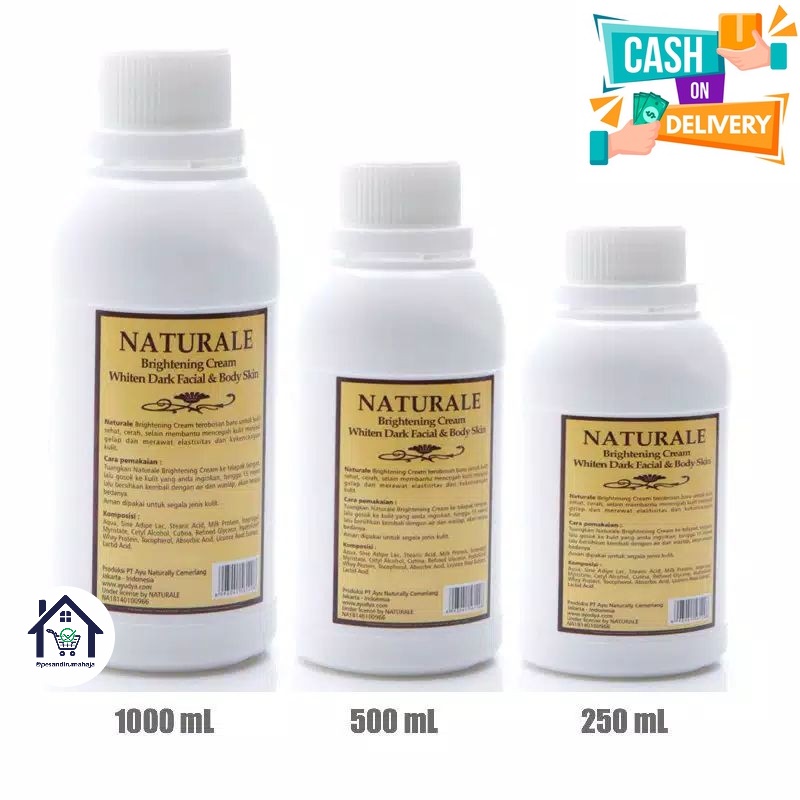 Naturale Brightening Cream 1000ml Whitening white whit bright brigthening britening brigthening Dark