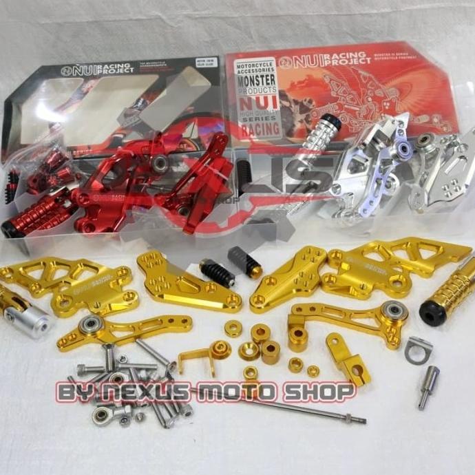 Footstep Satria Fu Karbu Underbone Nui Monster 3 Lipat Satria Fu