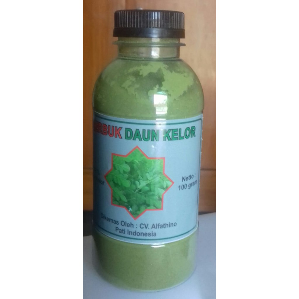 

SERBUK BUBUK POWDER daun KELOR kualitas PREMIUM 100 gram