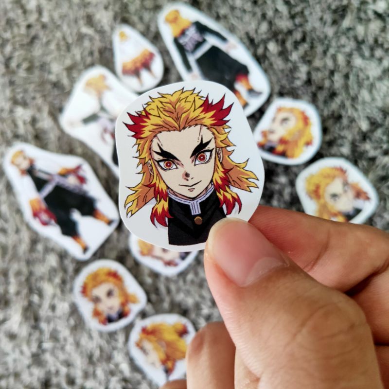 

STICKER ANIME CHARACTER KIMETSU NO YAIBA / STIKER CHARACTER DEMON SLAYER /STIKER PACK KARAKTER ANIME