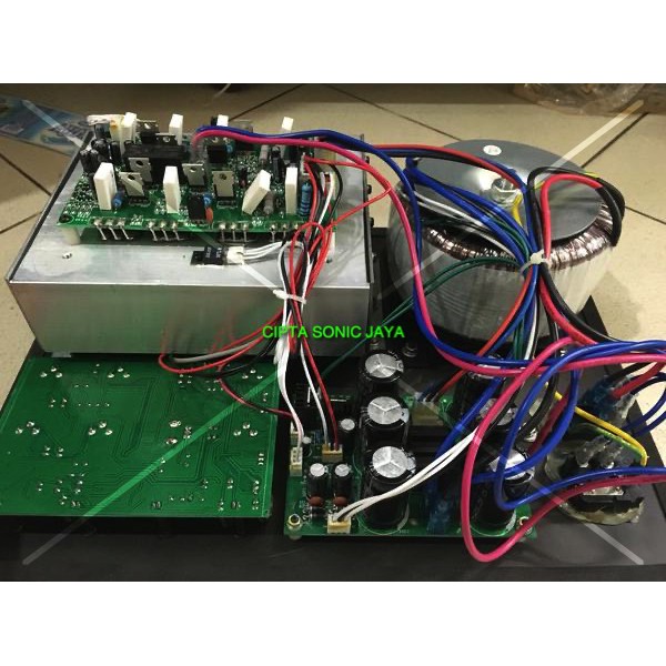 Power Kit amplifier Subwoofer Apollo 15 inch / 18 inch Sub Original - HITAM