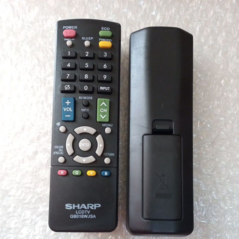 REMOTE REMOT TV SHARP AQUOS LCD LED GB016WJSA