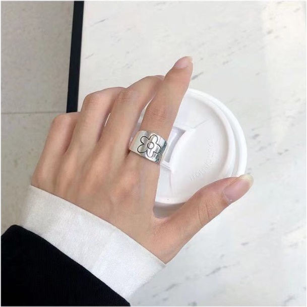 2021 Cincin Wanita Gaya Korea Vintage Punk Untuk Pesta