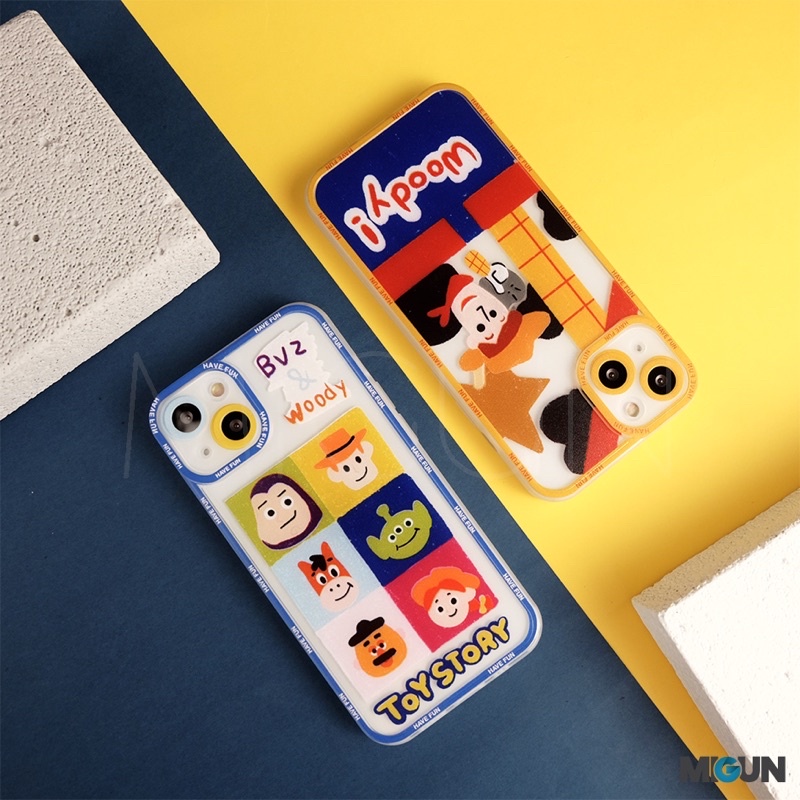 New! TOY STORY CASE - Softcase Fullcover for iPhone 7 8 SE2020 7+ 8+ X XS XR XSMAX 11 12 13 MINI PRO PROMAX