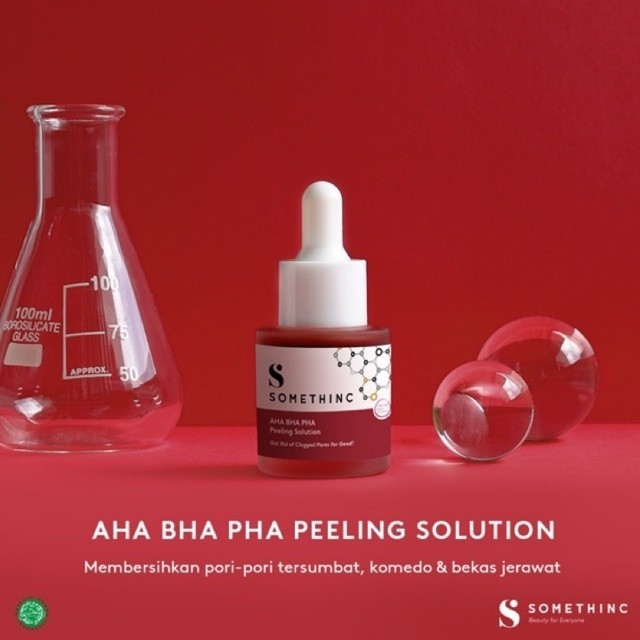 SOMETHINC AHA BHA PHA Peeling Solution 20ML kecantikan perawatan wajah