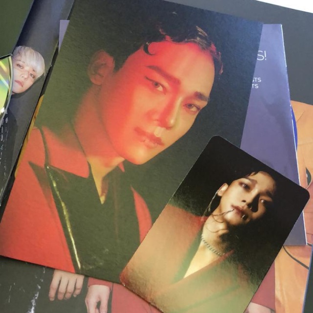OFFICIAL EXO Obsession Ver Chen Jongdae PC Photocard Postcard Set