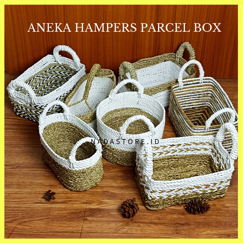 ( NEW) Keranjang Hampers Hamper Anyaman Ramadhan / Homedecor / Parcel / dekorasi /Lebaran/Idul fitri