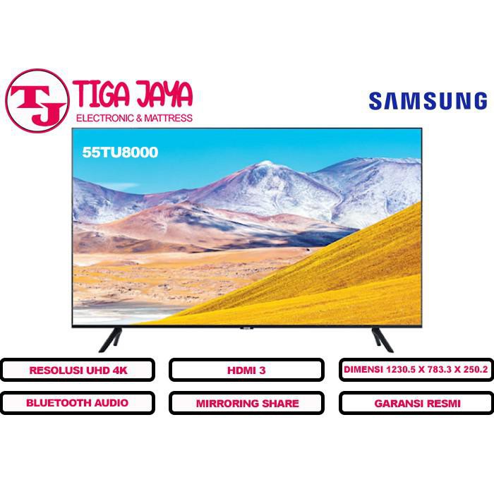 Sale Led Tv Samsung 55Tu8000 Smart Tv Crystal Uhd 4K 55Inch Ori100%