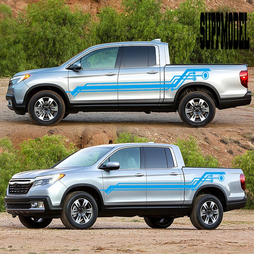 2pcs Stiker Mobil Motif Tulisan Noshrinking Untuk SUV