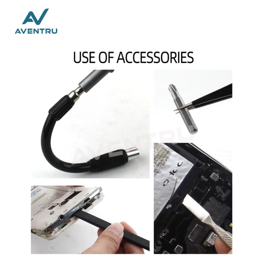 Obeng Set Hp Reparasi Handphone Iphone Laptop Gadget Screw 66in1