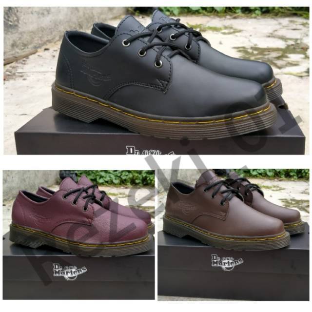 Sepatu Docmart Dr Martens Low boots pria