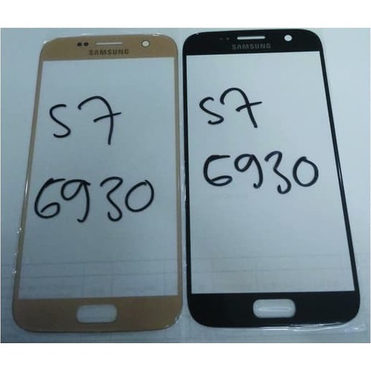 Kaca TouchScreen Digitizer TS Kaca Layar Sentuh Kaca Depan LCD Samsung S7 G930