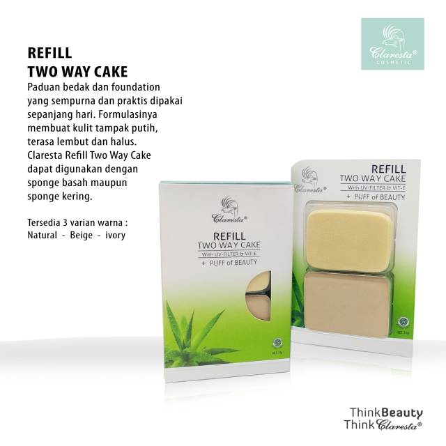 CLARESTA REFIL TWC PLUS PUFF PROMO DISCON%
