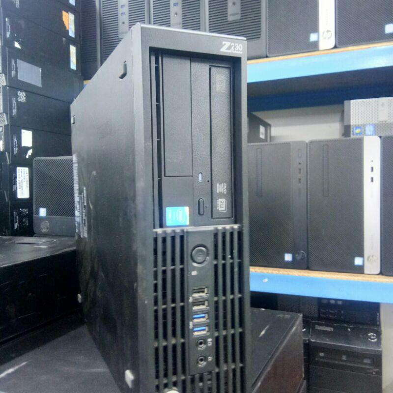 Pc Hp Z230 Core i7 4770 Ram 16 Gb SSD 240 Gb Super Anti Lemot