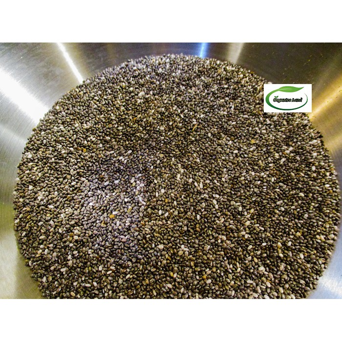 

CHIA SEED HITAM ORGANIK PREMIUM 100 gr EXPIRED APRIL 2026 - ORGANIC BLACK CHIA SEED PREMIUM 100 GRAM