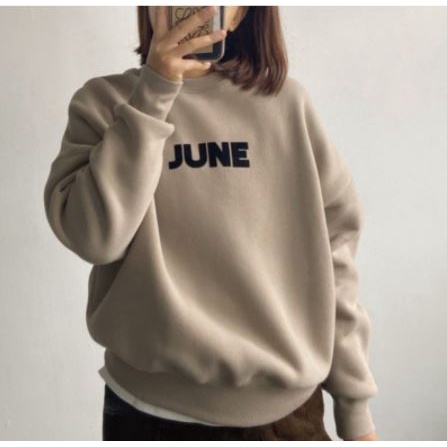 PROMO JUNE SWEATER WANITA - SWEATER JUMBO - SWEATER KOREA HITS