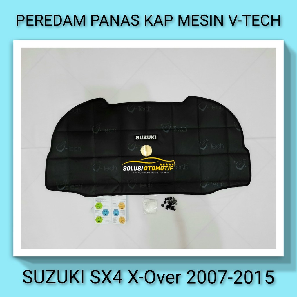 Suzuki SX4 X Over 2007-2015 Peredam Panas Kap Mesin Mobil Aksesoris VTECH Ori
