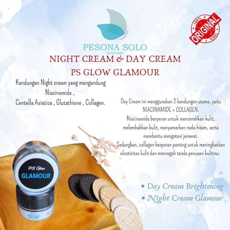 Cream Malam Glamor PS Glow