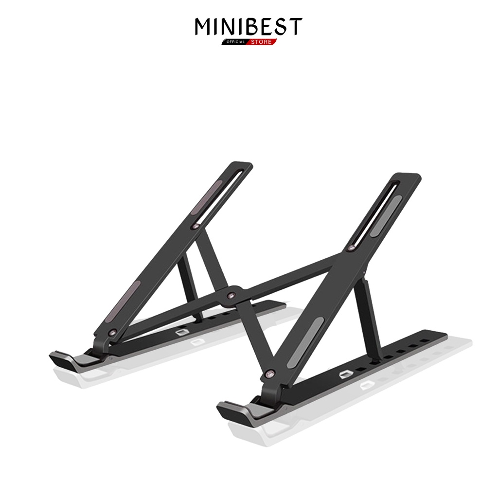 MINIBEST Laptop Stands Foldable Tablet Stand Portable Level Height Adjustable Holder Notebook Stand