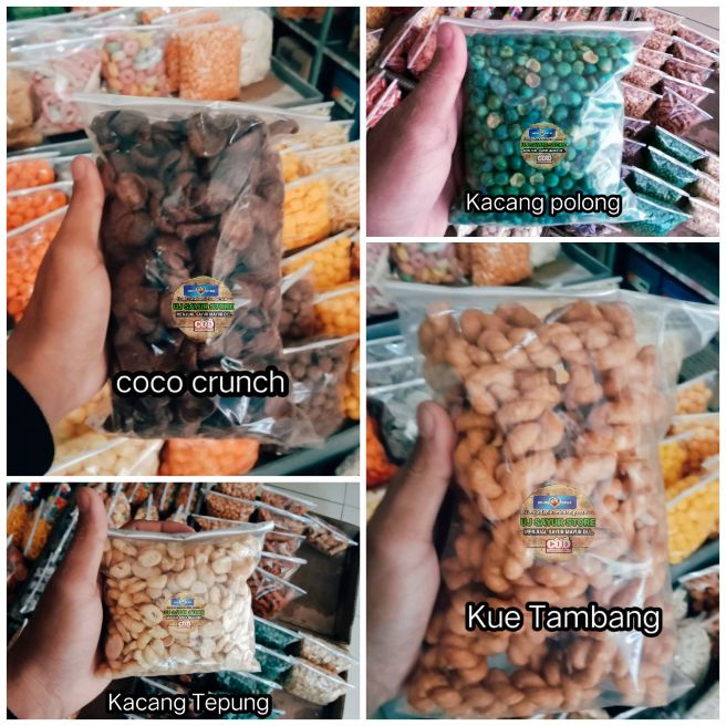 

Paket Cemilan Murah Isi 4 varian snack kue kering