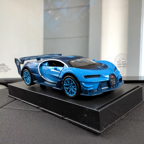 Pajangan BUGATTI VISION GRAN TURISMO Miniatur Parfum Parfume Pewangi Mobil