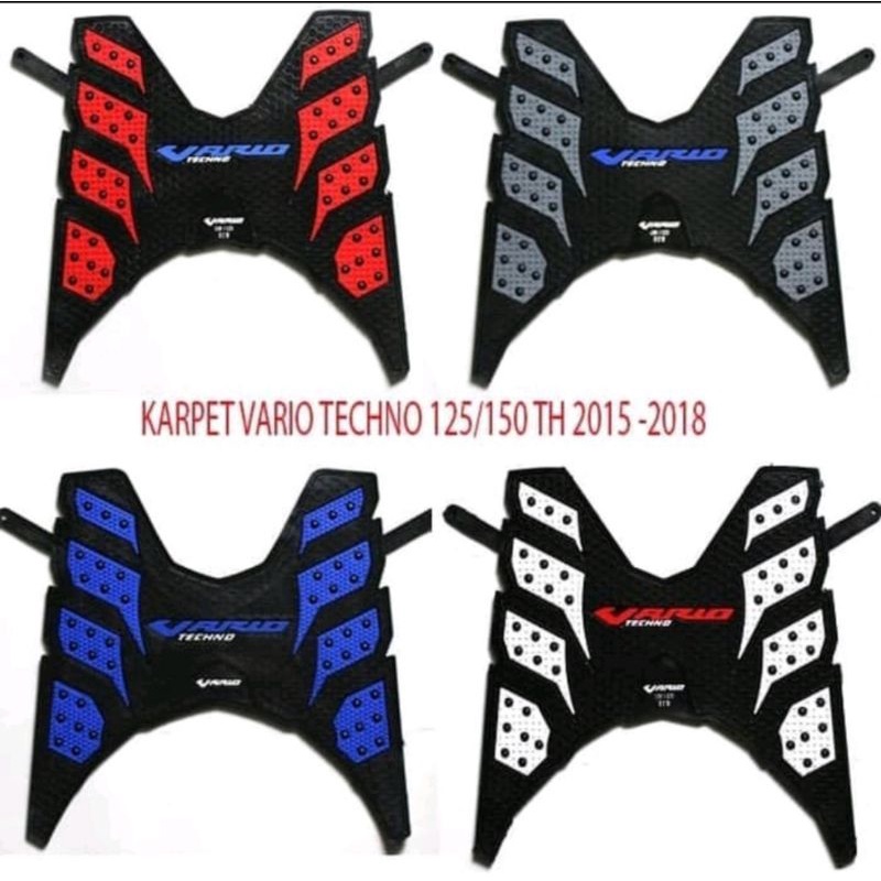 Karpet Pijakan Kaki Vario125 OLD LED Vario150 OLD LED