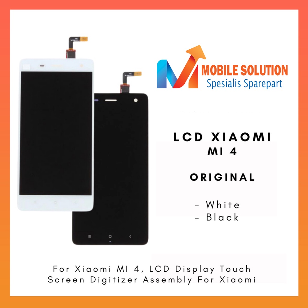 Grosir LCD Xiaomi Mi 4w  LCD Xiaomi Mi 4 Lite Fullset Touchscreen Garansi 1 Bulan + Packing / Bubbel