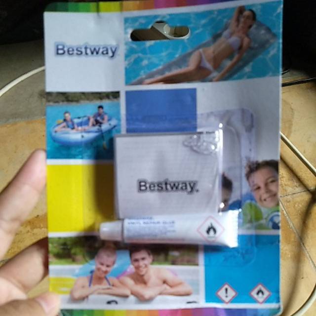 

Lem vynil bestway/lem penambal kolam