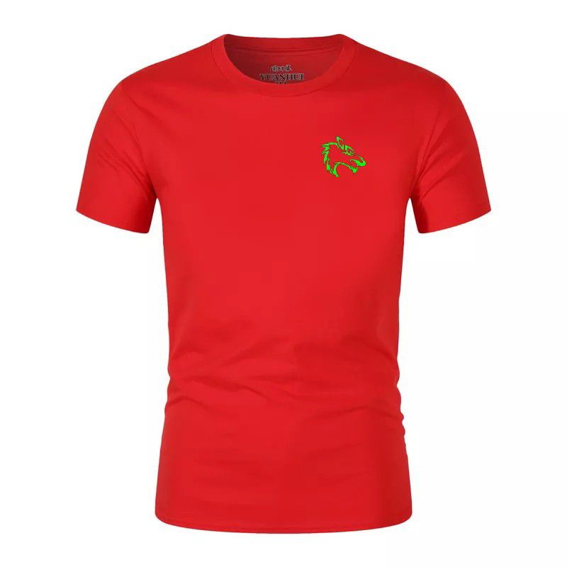 Hokyshop92 Kaos Pria Glow In The Dark Wolf Oblong Lengan Pendek Baju Distro Lelaki Dewasa Cod