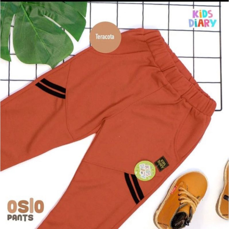 Oslo Pants Kids Diary Celana Panjang Anak Unisex Laki Laki dan Perempuan