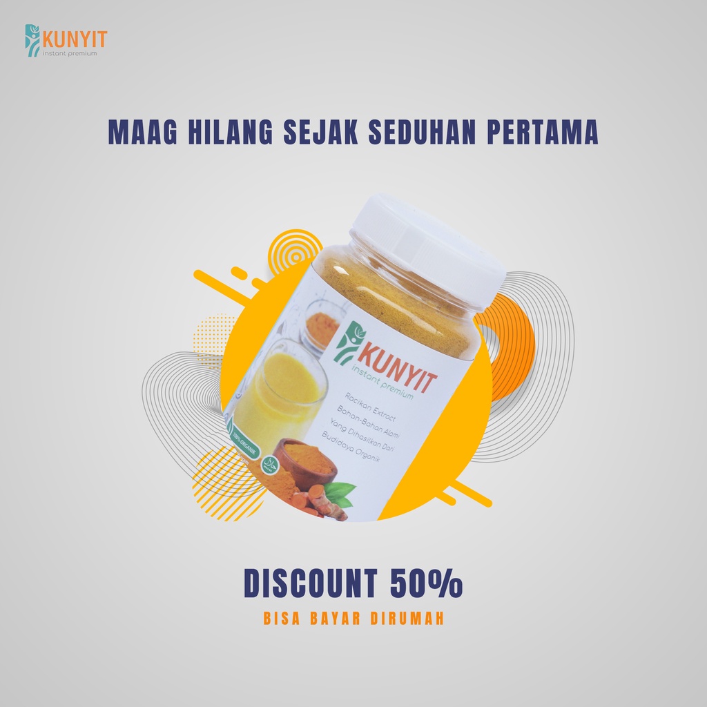 

Obat Herbal Untuk Mengatasi Mual Sering Masuk Angin Akibat Asam Lambung Tinggi, Kunyit Instant Premium