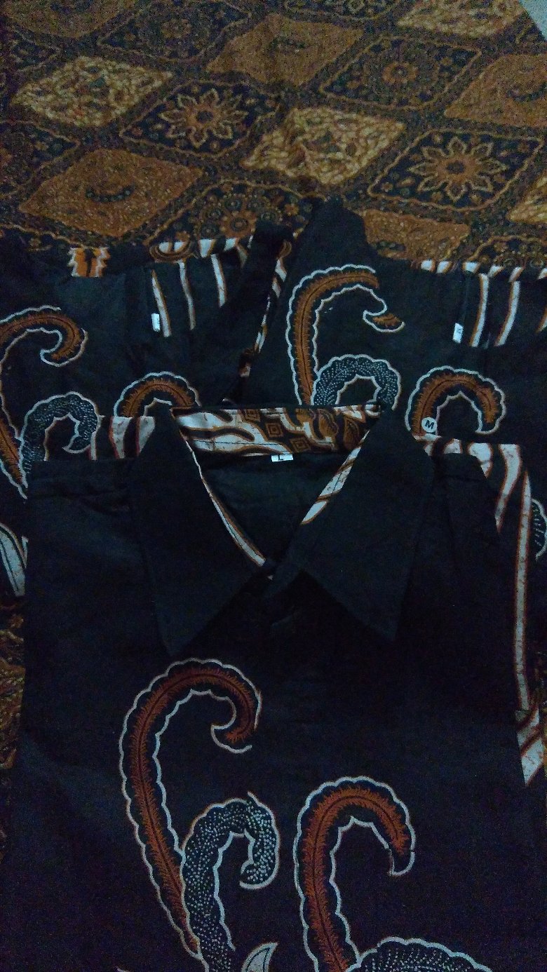 Rama Shinta Couple - Melani Set Couple Lilit Rovella Batik Couple Modern