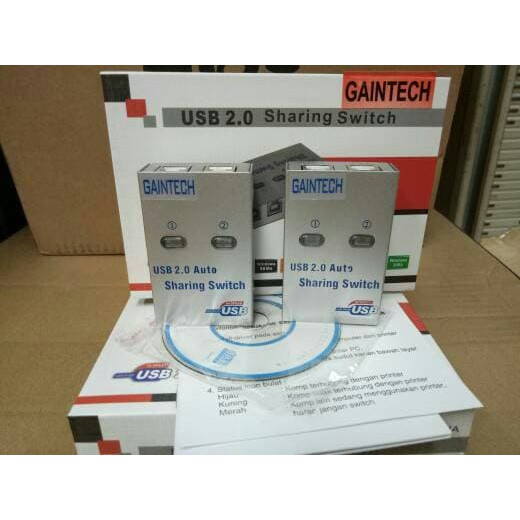 Gaintech Auto Switch Printer USB 2-Port