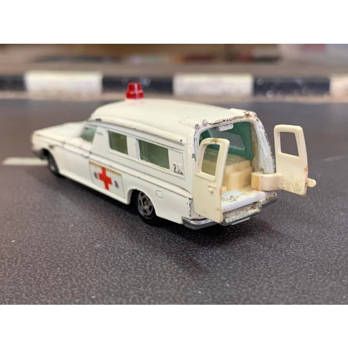 Vintage Tomica 40 Toyota Ambulance Made in Japan No Box