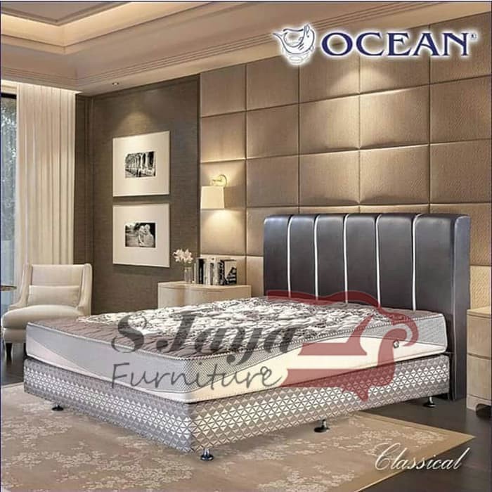 Fachriagro- Ocean Springbed Classical 160 X 200 Kasur 160X200 Saja Tanpa Set Divan - Putih