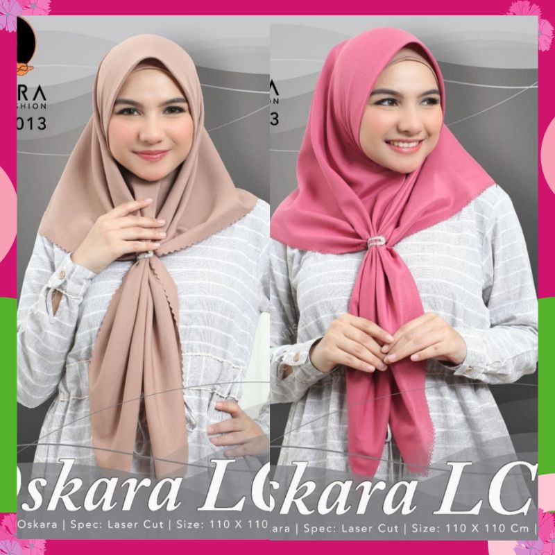 HIJAB SEGIEMPAT AZAHRA LASERCUT/JILBAB SEGIEMPAT