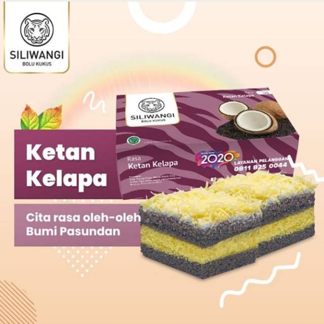 

Siliwangi Bolu Kukus varian rasa Ketan Kelapa