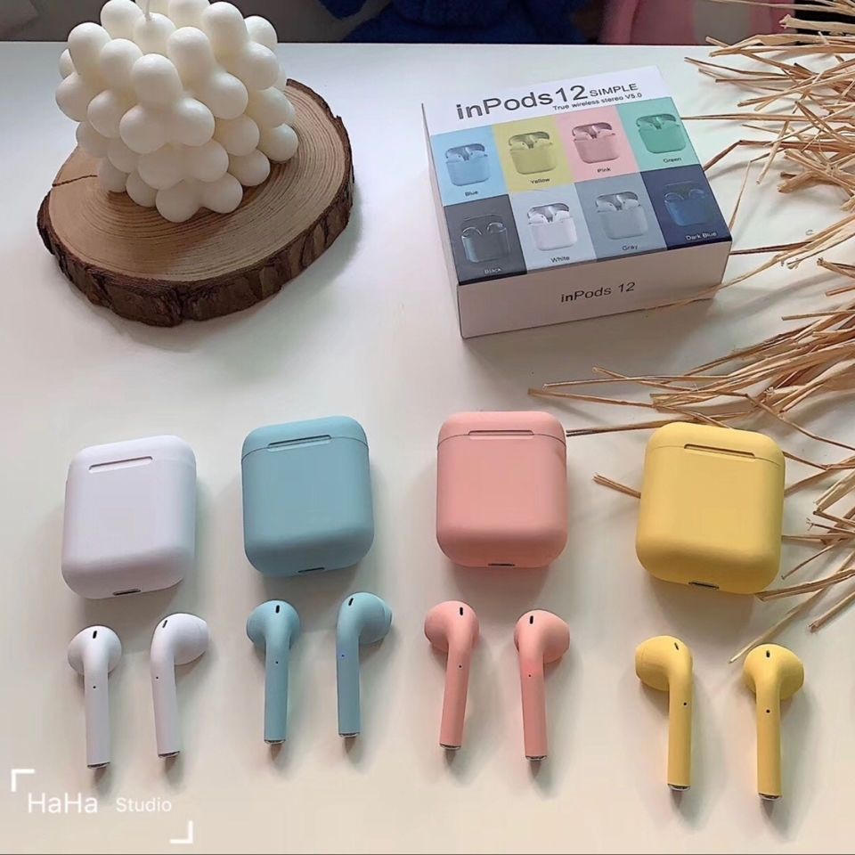 Van Gogh TWS Macaron Air Earbuds Bluetooth Earphones Headphones Wireless Original  Bass（Macaron）