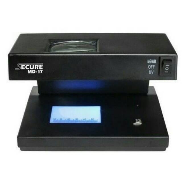 Lampu deteksi uang/money detector SECURE MD17#PROMO SHOPEE