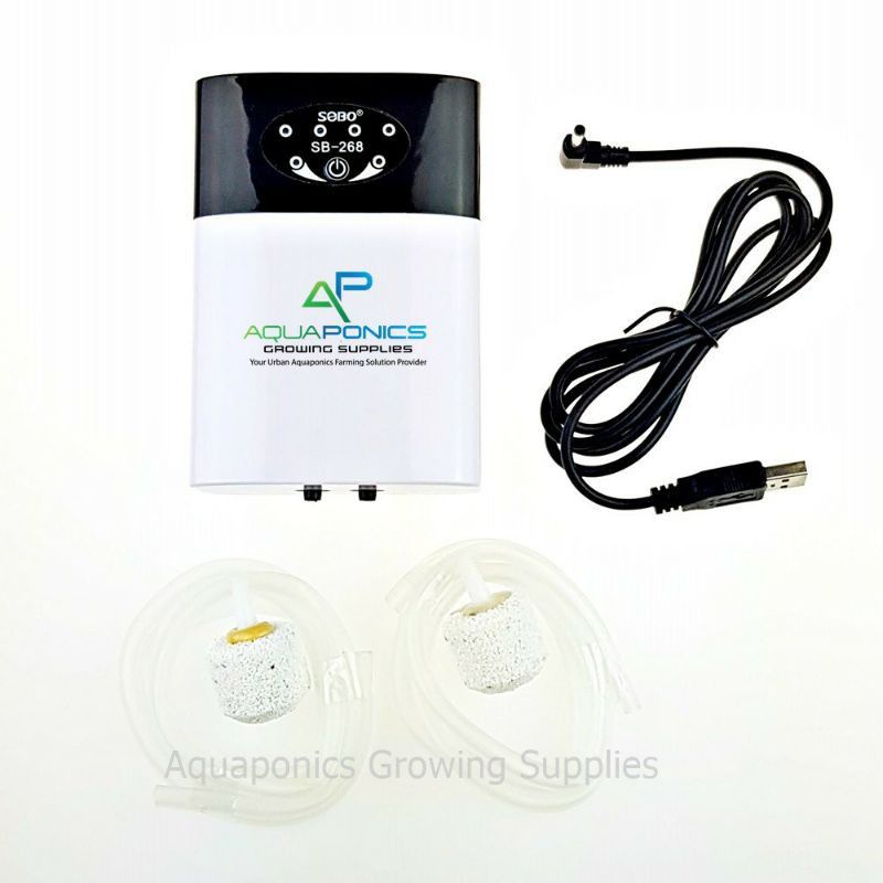 SOBO SB-268 mini aerator AC / DC otomatis