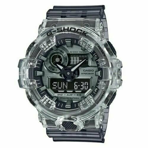 g shock watch transparent