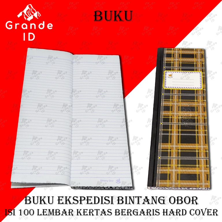 

BUKU EKSPEDISI BINTANG OBOR ISI 100 LEMBAR HARD COVER