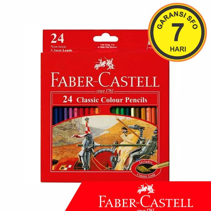 

(BISA COD) Pensil Warna Faber Castell isi 24 PRODUK TERBATAS Kode 1092
