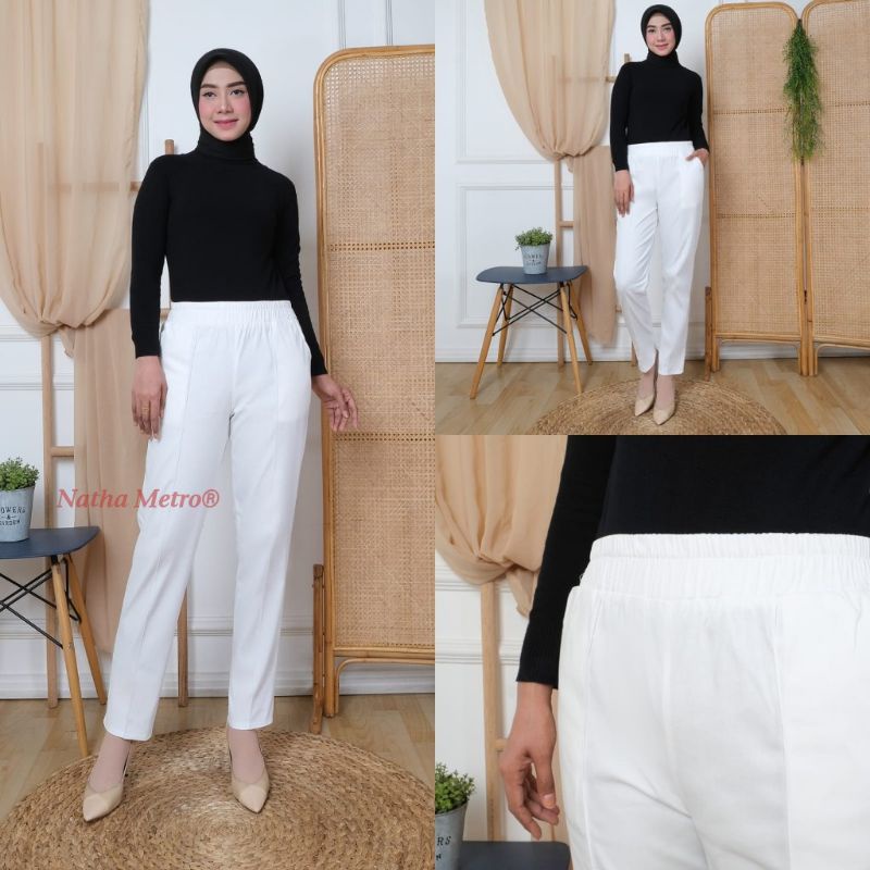 celana kerja  Zoe pants/bahan katun vol 2