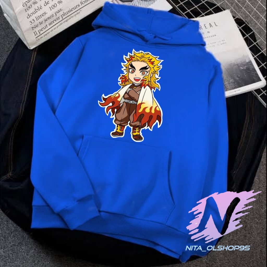 HOODIE KARAKTER PILAR API SWETER ANAK ANIME DEMON SLAYER