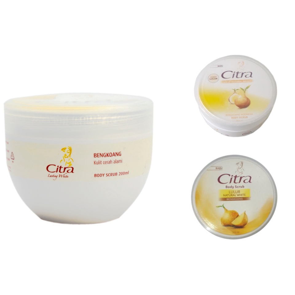 CITRA BODY SCRUB BENGKOANG 200gr