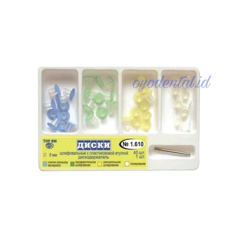 Dental stem polishing disc komposit / soflex stem disk composite gigi