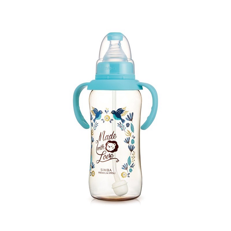 Simba Dorothy Wonderland PPSU Standard Neck Feeding Bottle With Handle Botol Susu 320ml