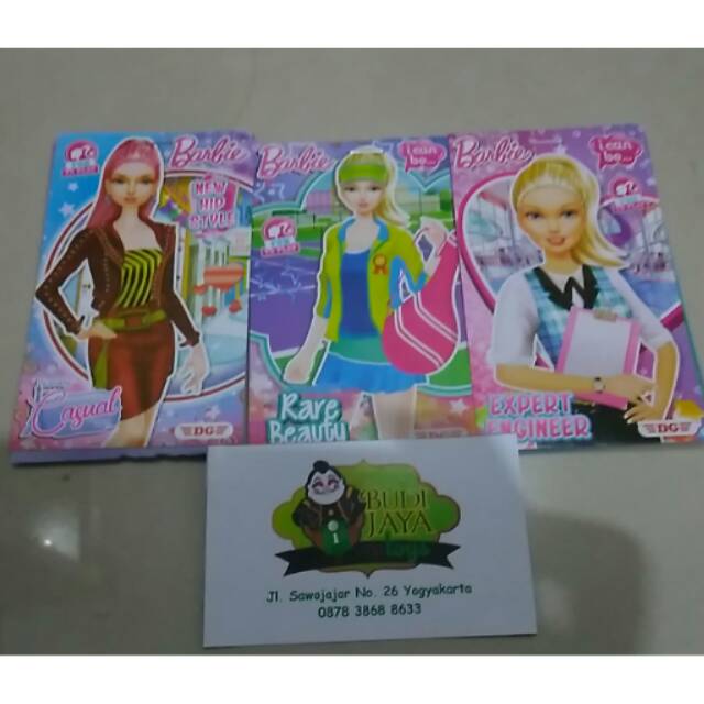 10pc Bp bongkar pasang/boneka kertas