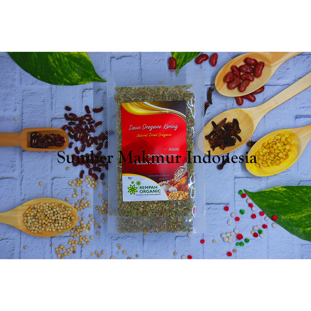 Daun Oregano Cap Rempah Organic 50 Gram - Eceran